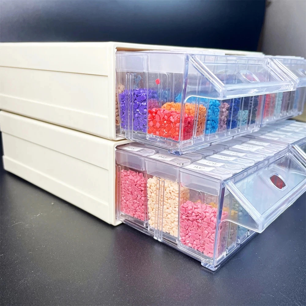 Embroidery Service - Diamond Painting Accessories Tools Plastic Drawer