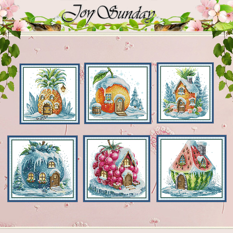 Embroidery Tas - Fruit Hut Patterns Counted Cross Stitch