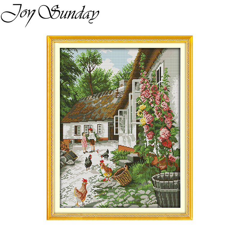 Embroidery Artist - Cross Stitch Kit Joy Sunday Farmyard