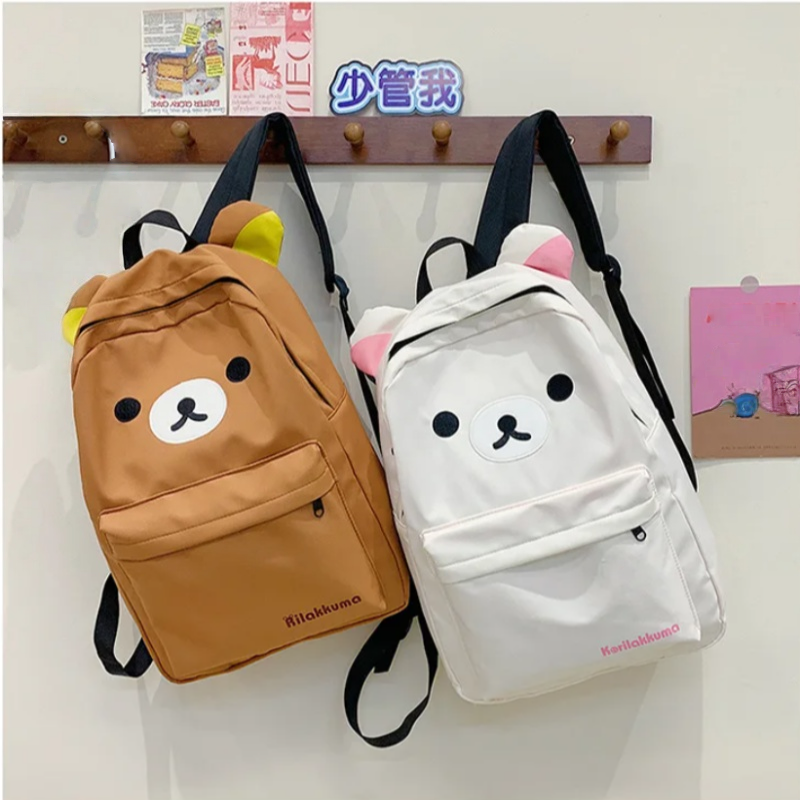 Embroidery Sheet - Cartoon Kawaii Rilakkumas Backpack Korilakkuma Embroidery