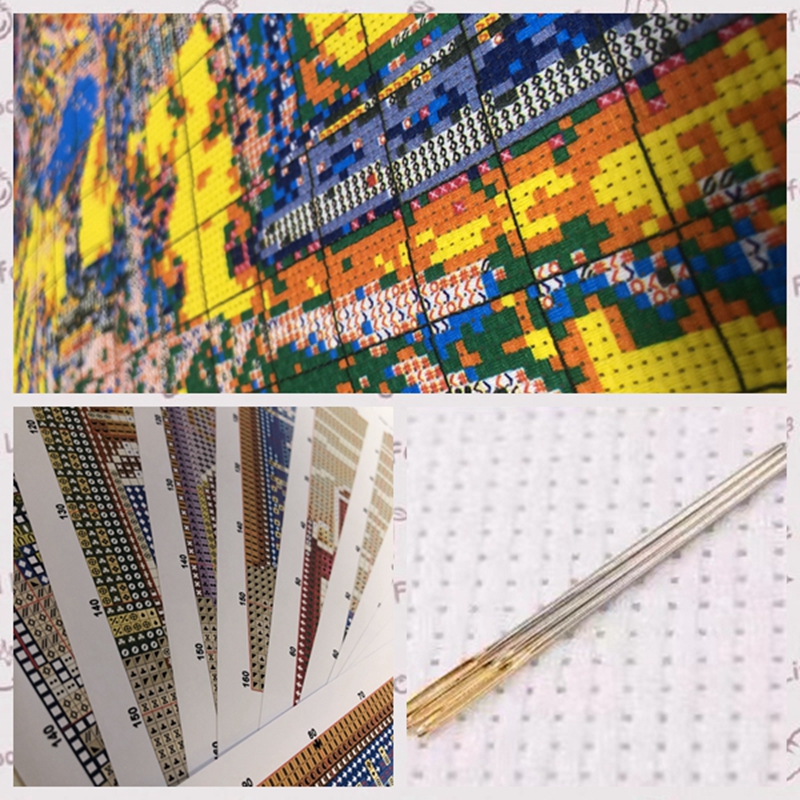 The cross-stitch kit for trail - Embroidery Running Stitch avis et prix