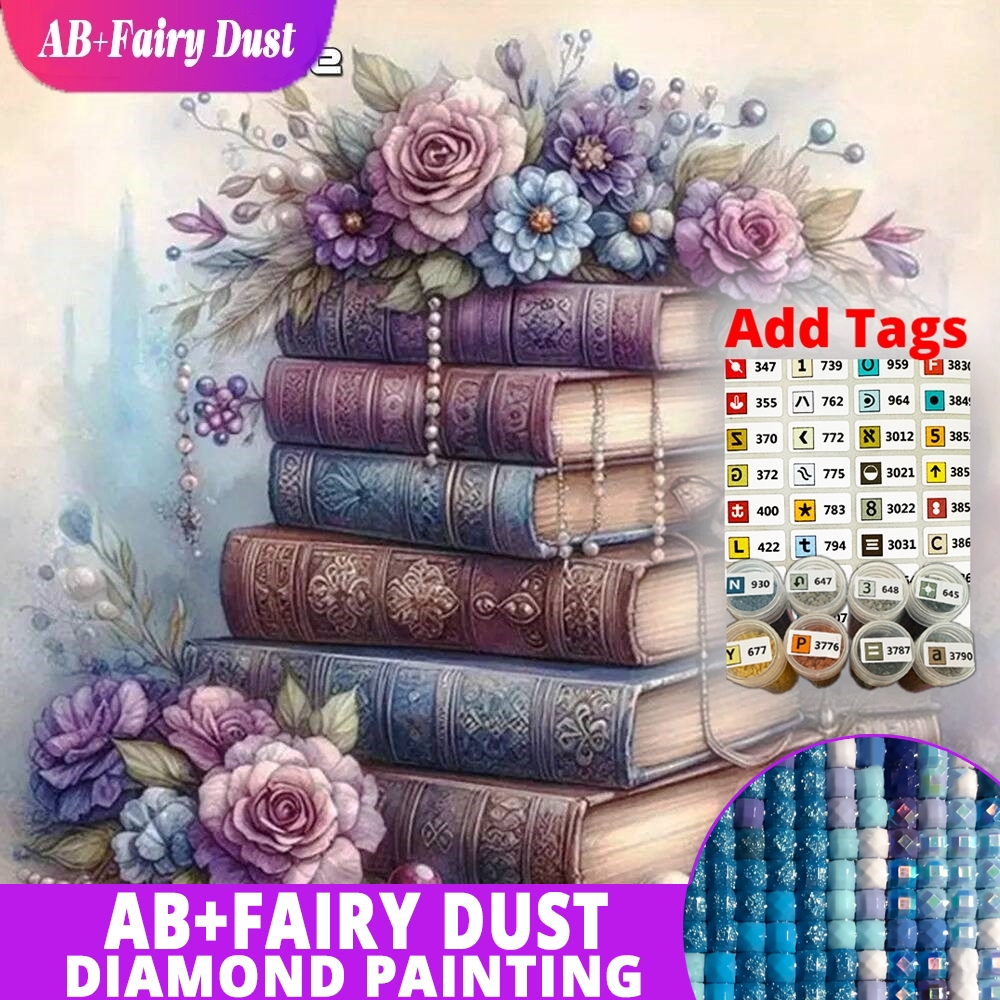 AB Fairy Dust 5D Diamond Paint - Embroidery Rose Stitch avis et prix