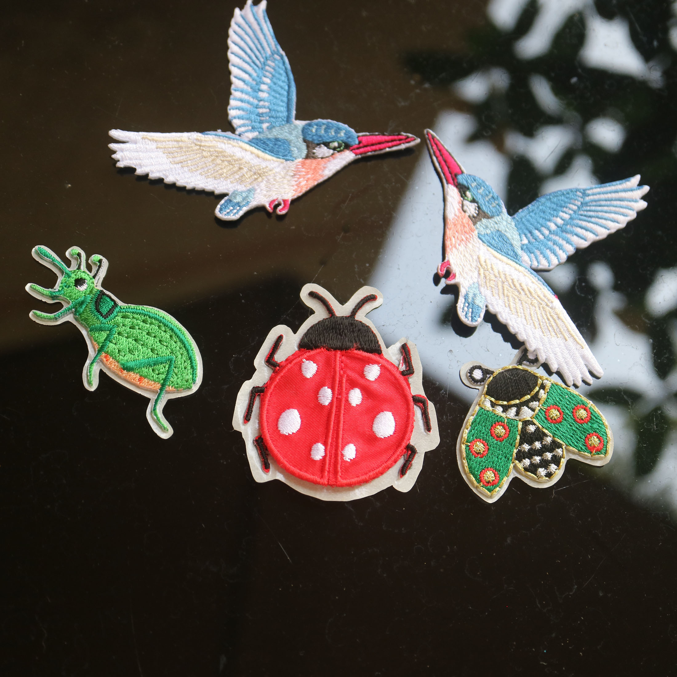 5pc Fashion Ladybug beetle ins - Embroidery Lady Bug avis et prix