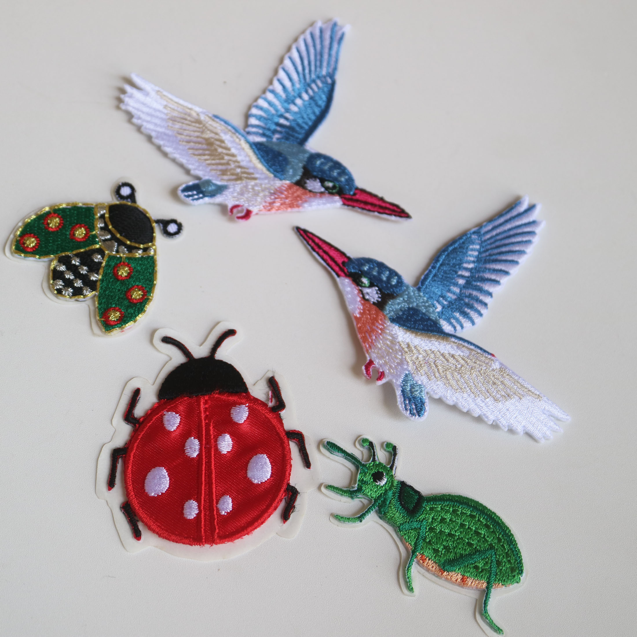 5pc Fashion Ladybug beetle ins - Embroidery Lady Bug avis et prix