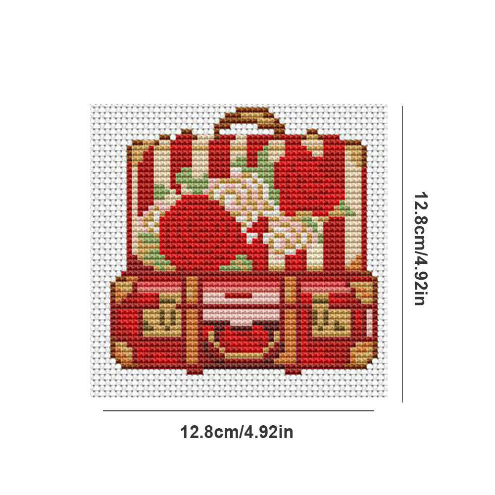 12Pcs Rose Cross Stitch 11Ct P - Embroidery Rose Stitch avis et prix