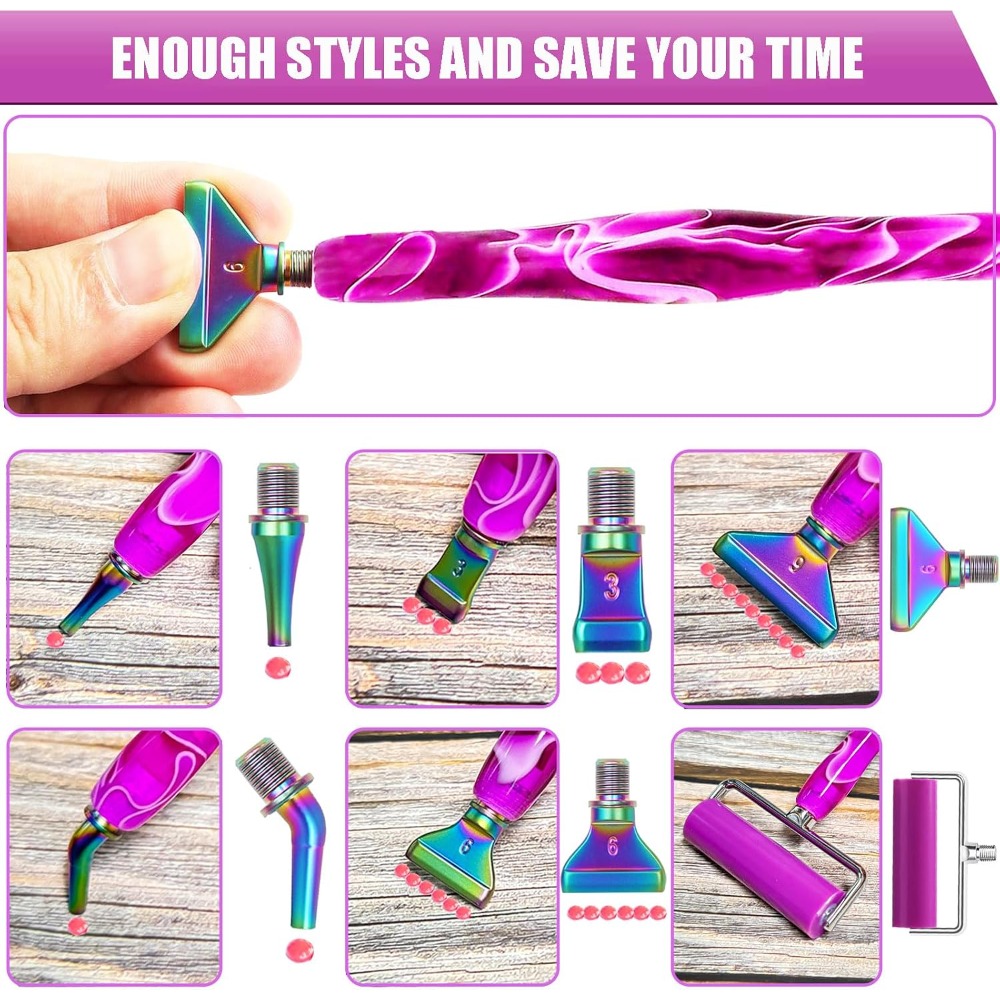 Diamond Painting Pen Set with  - Embroidery Canvas avis et prix