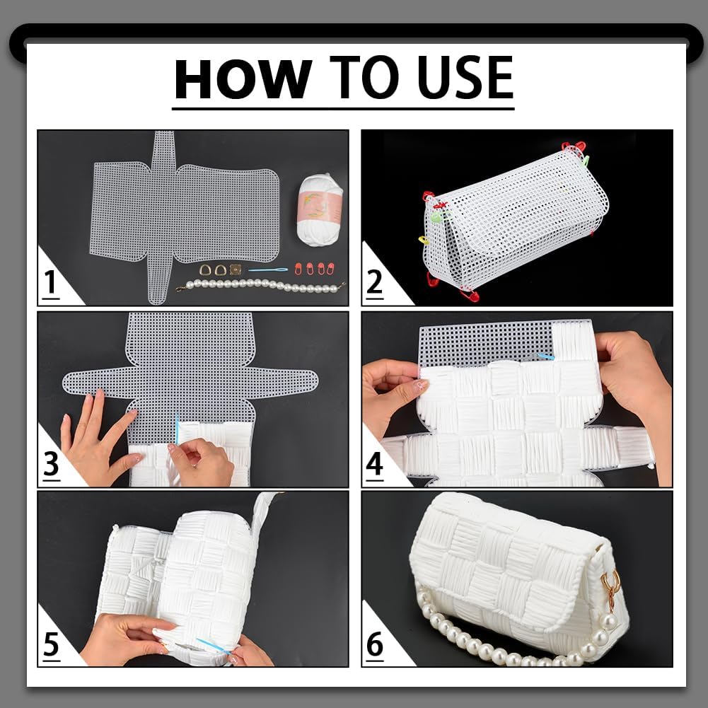 1-4Pcs Plastic Mesh Canvas She - Embroidery Sheet avis et prix