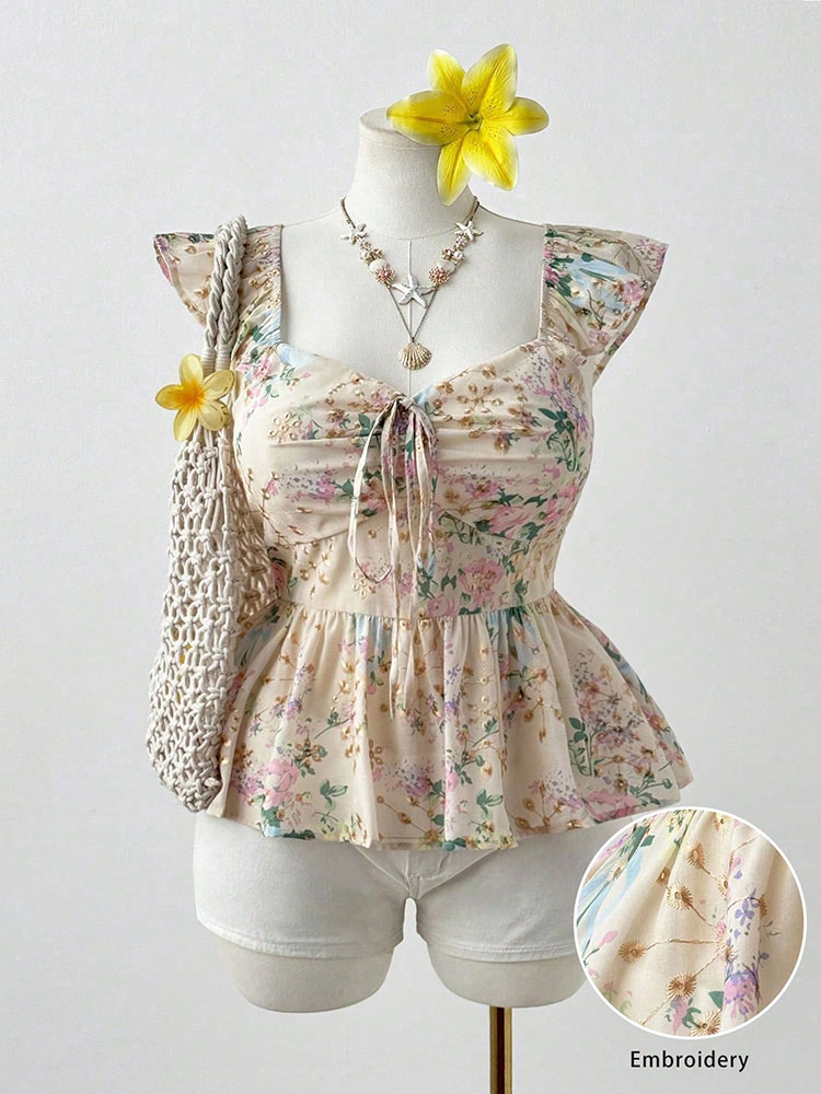New Embroidery Floral Plus Siz - Embroidery Vest avis et prix
