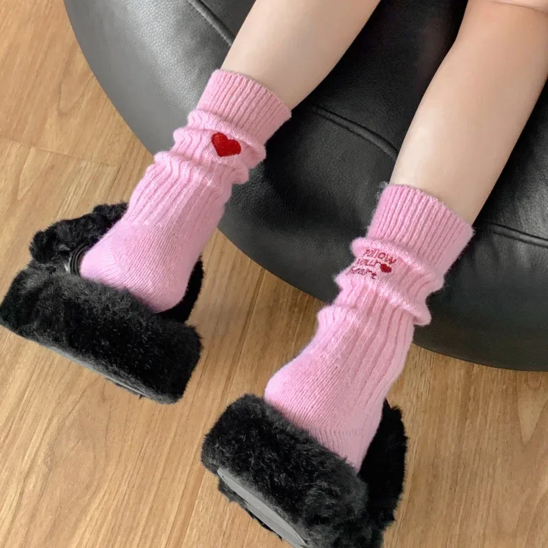 Harajuku Kawaii Middle Tube So - Embroidery Lovers avis et prix