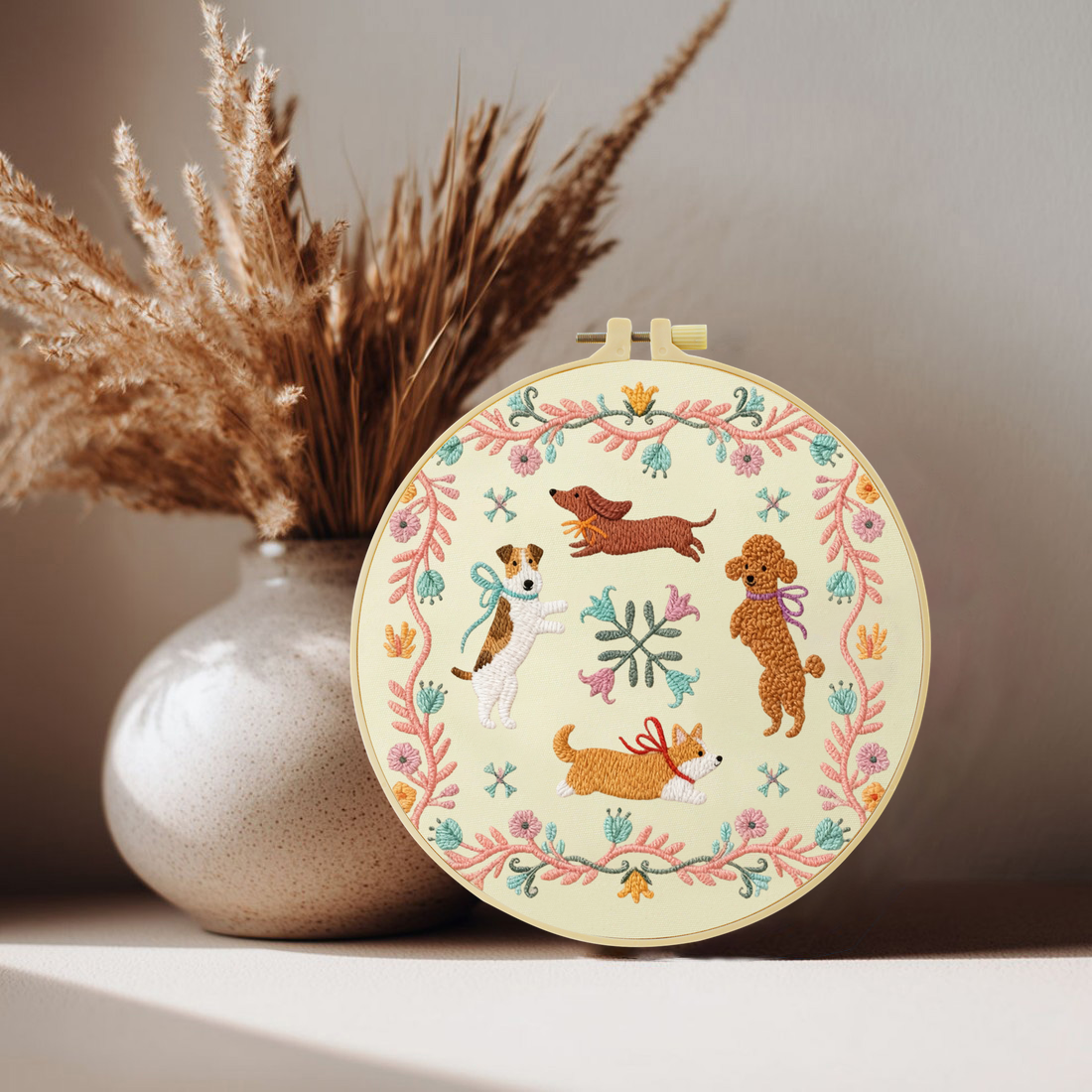 1pc 20X20CM/15X15CM running do - Embroidery Running Stitch avis et prix