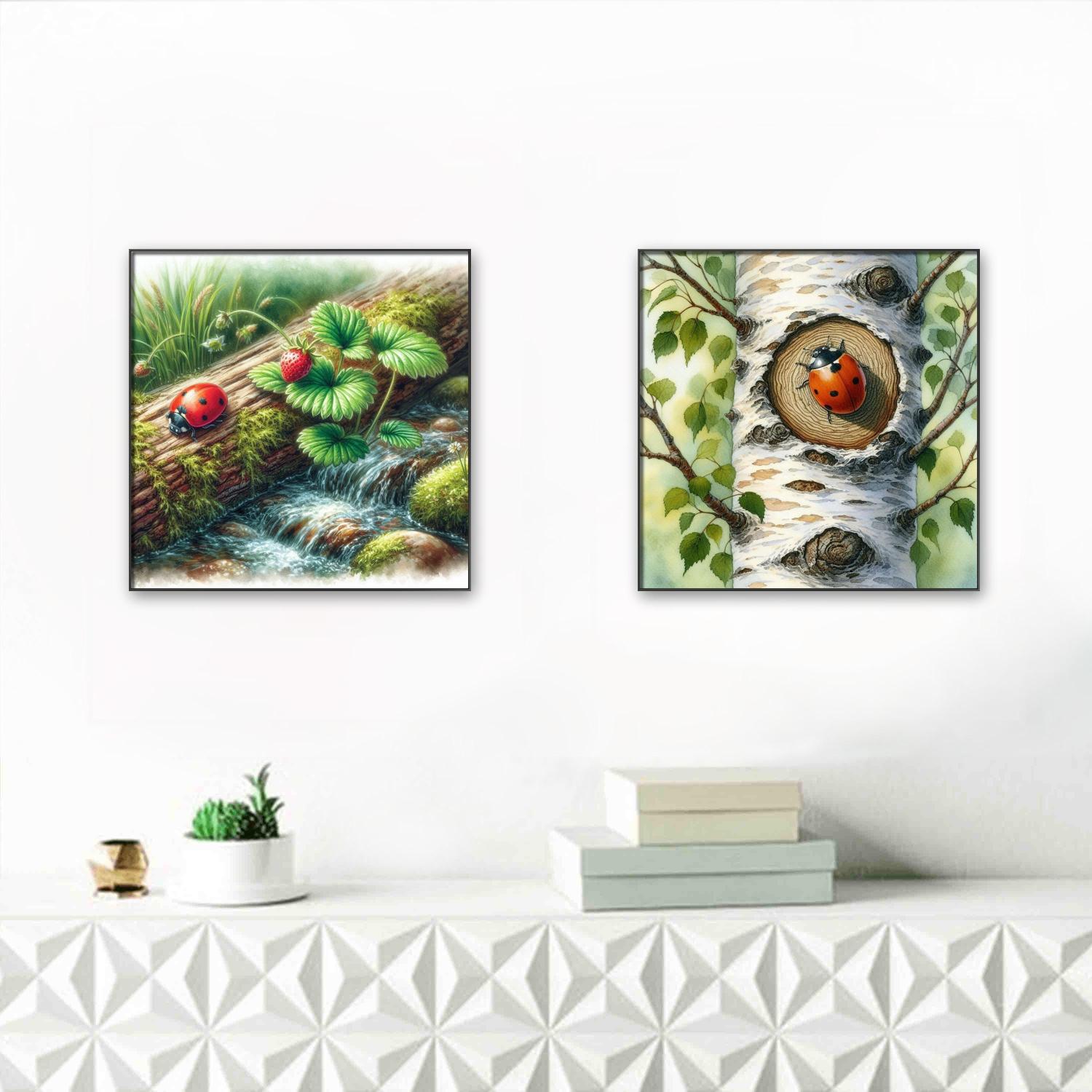 New Ladybug insect DIY AB Diam - Embroidery Lady Bug avis et prix