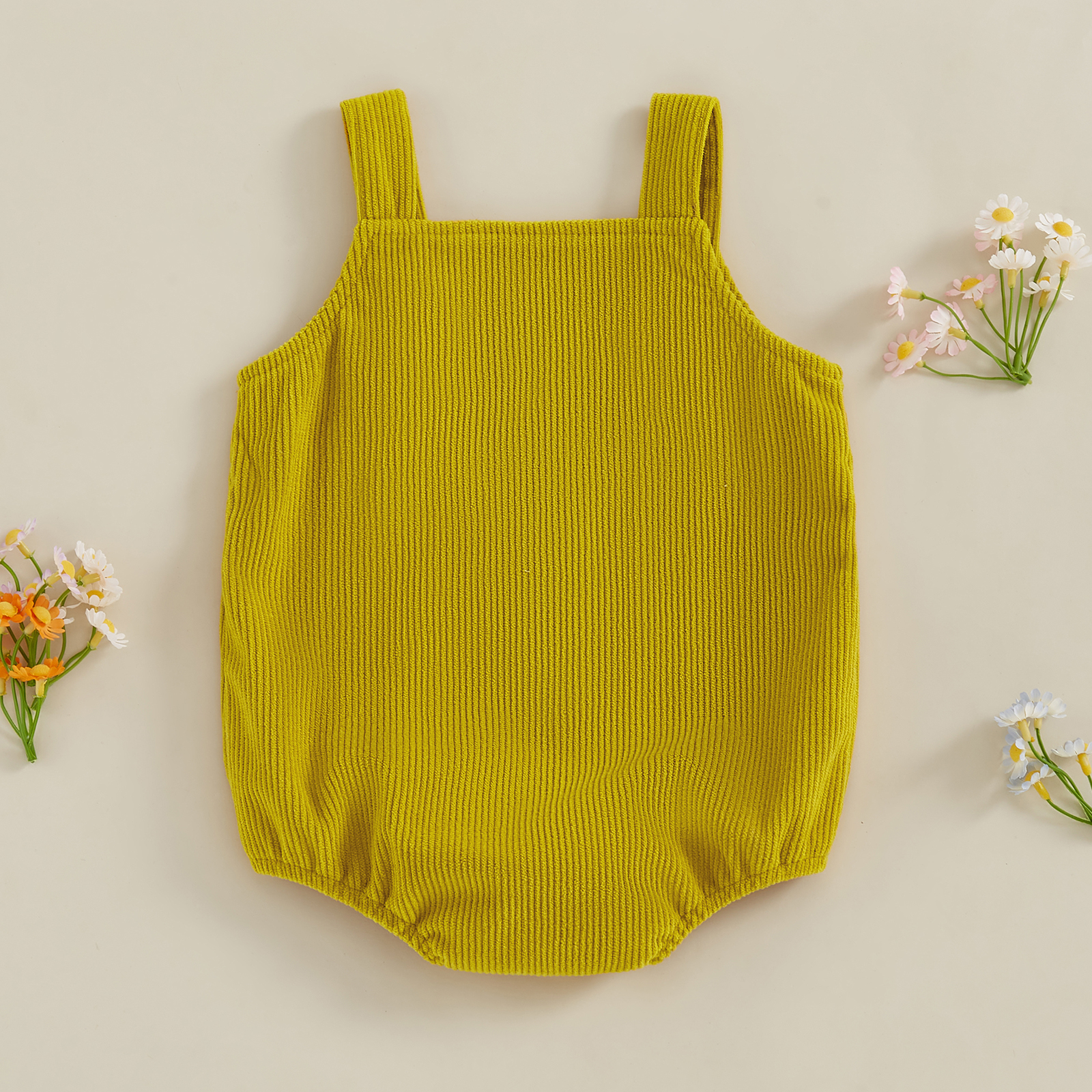 Cute Baby Corduroy Romper Slee - Embroidery Lady Bug avis et prix