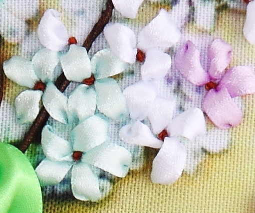 Needlework,DIY Ribbon Cross st - Embroidery Rose Stitch avis et prix