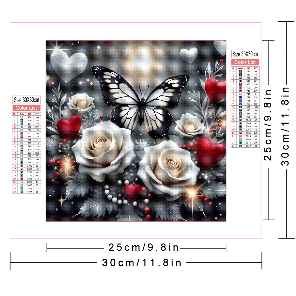 1pc frameless   Diamond Mosaic - Embroidery Flower avis et prix