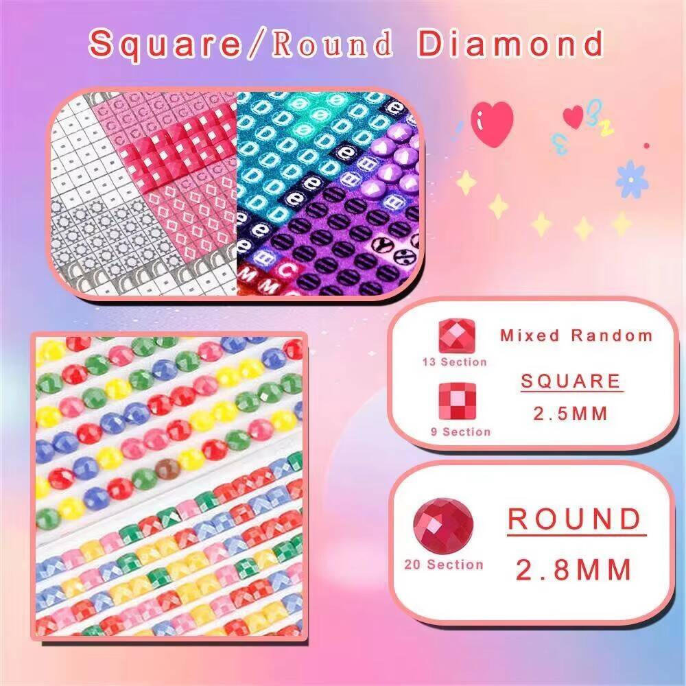 1pc frameless   Diamond Mosaic - Embroidery Flower avis et prix