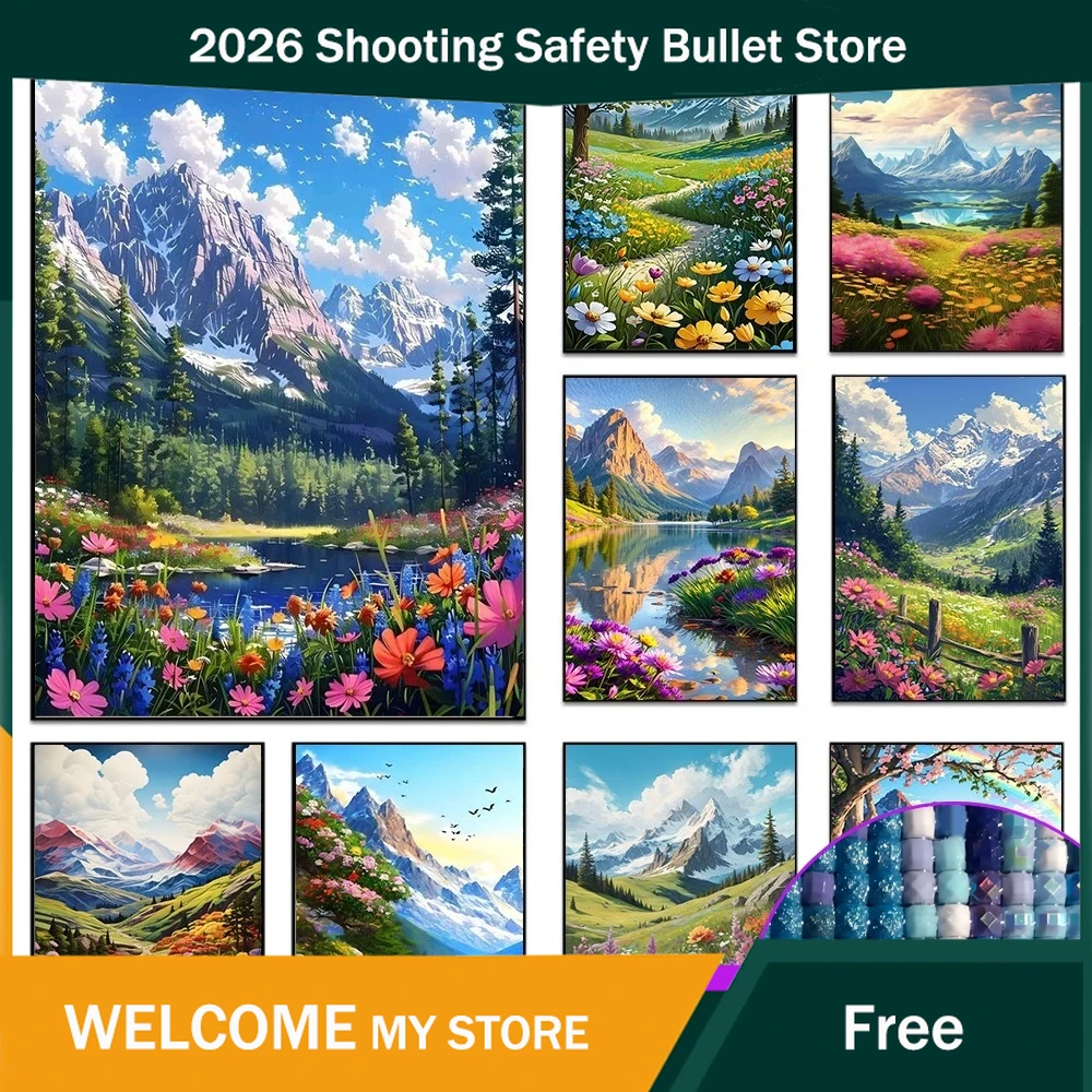 Fairy Dust AB Natural Scenery  - Embroidery Flower avis et prix