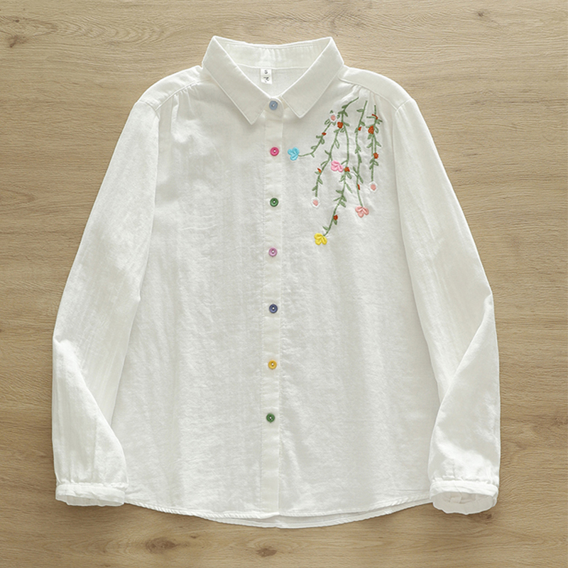 Autumn Double-layer Cotton Lon - Embroidery Artist avis et prix