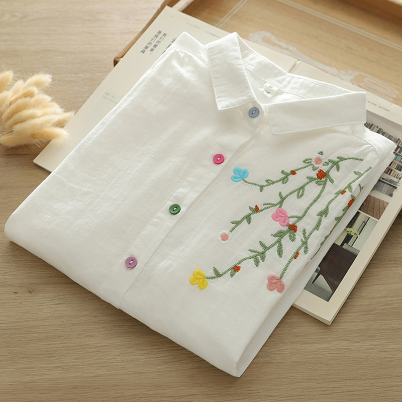 Autumn Double-layer Cotton Lon - Embroidery Artist avis et prix