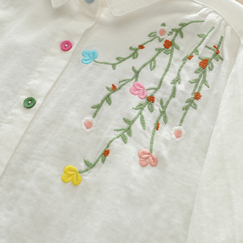 Autumn Double-layer Cotton Lon - Embroidery Artist avis et prix