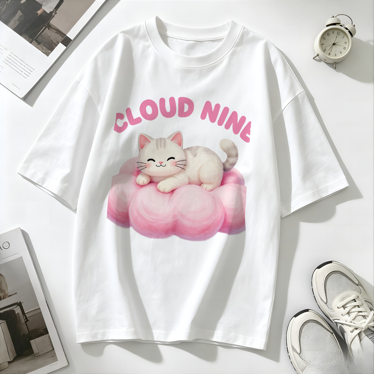 T-Shirt Monogram Print Persona - Embroidery Initials Designs avis et prix