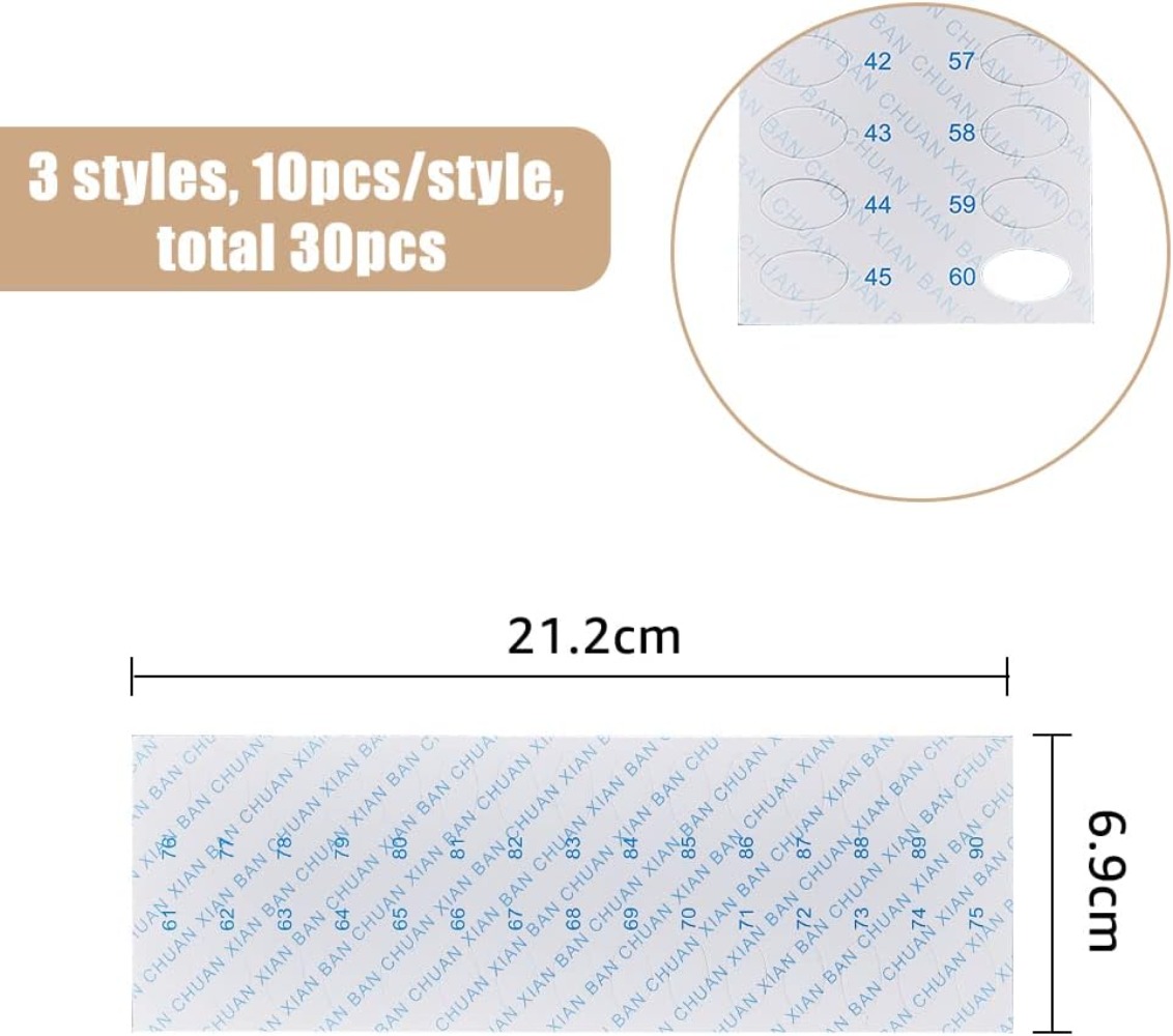 30Pcs 30 Positions Embroidery  - Embroidery Sheet avis et prix
