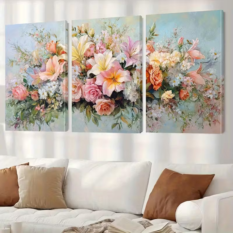 Triptych Diamond Art Mosaic Sp - Embroidery Rose Stitch avis et prix