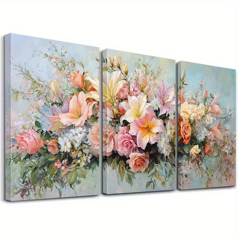 Triptych Diamond Art Mosaic Sp - Embroidery Rose Stitch avis et prix