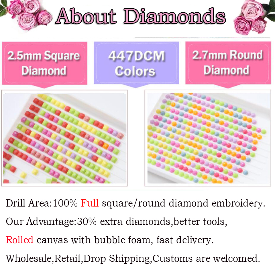 Triptych Diamond Art Mosaic Sp - Embroidery Rose Stitch avis et prix