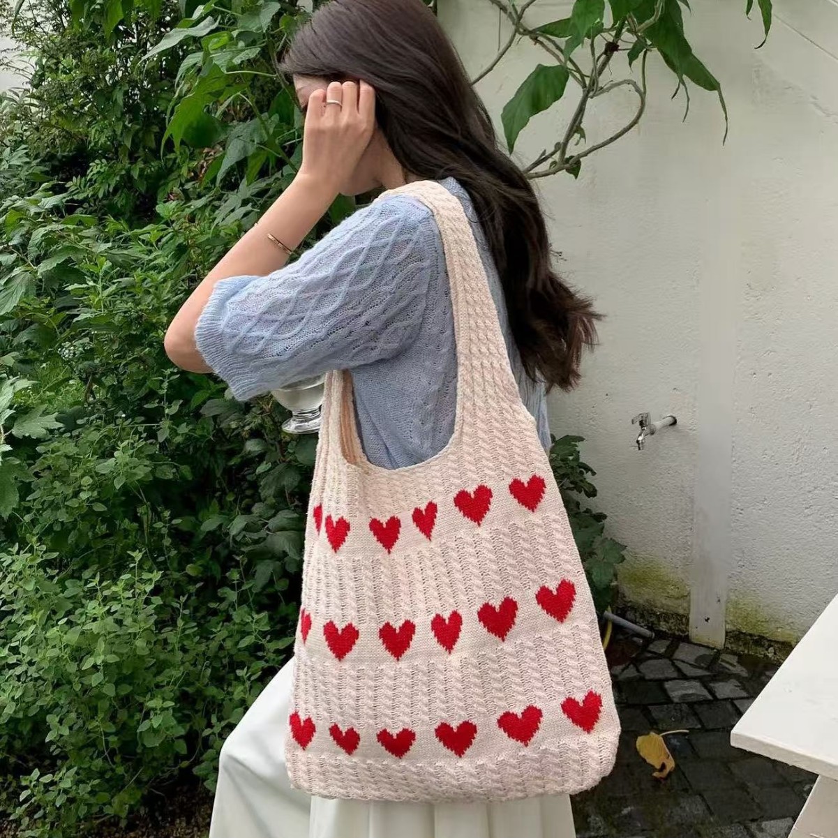 Shoulder Bag Large Women'S Eco - Embroidery University avis et prix