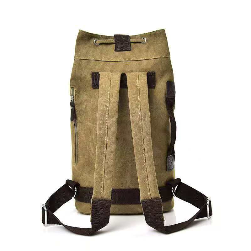 2026 Canvas backpack with dual - Embroidery Canvas avis et prix