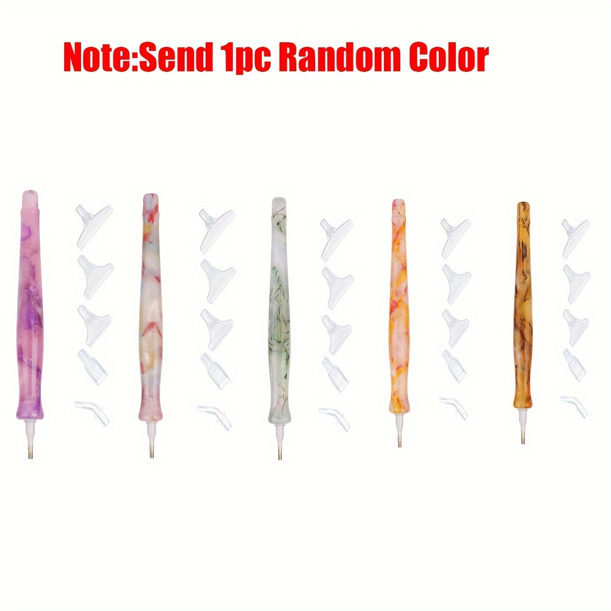 1pc Random Color Resin Retro D - Embroidery Service avis et prix