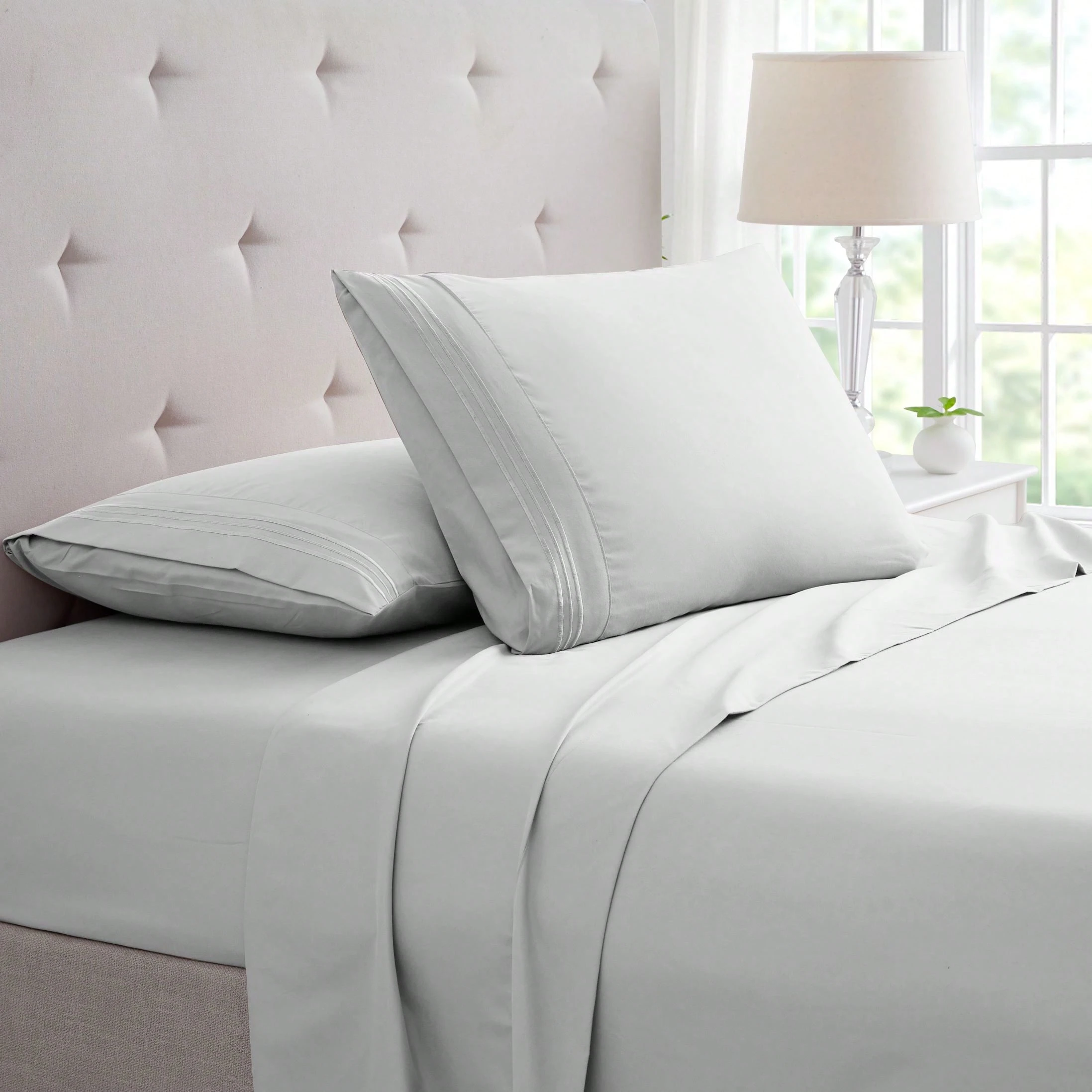 Bamboo 4 Piece Luxury 3 Line E - Embroidery Sheet avis et prix