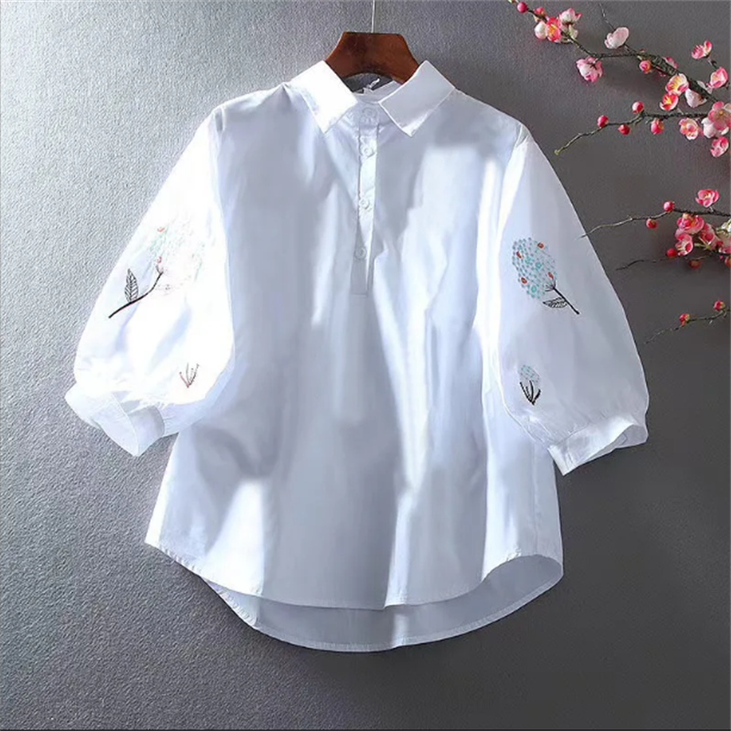 Embroidered Blouses Women's Sh - Embroidery Artist avis et prix