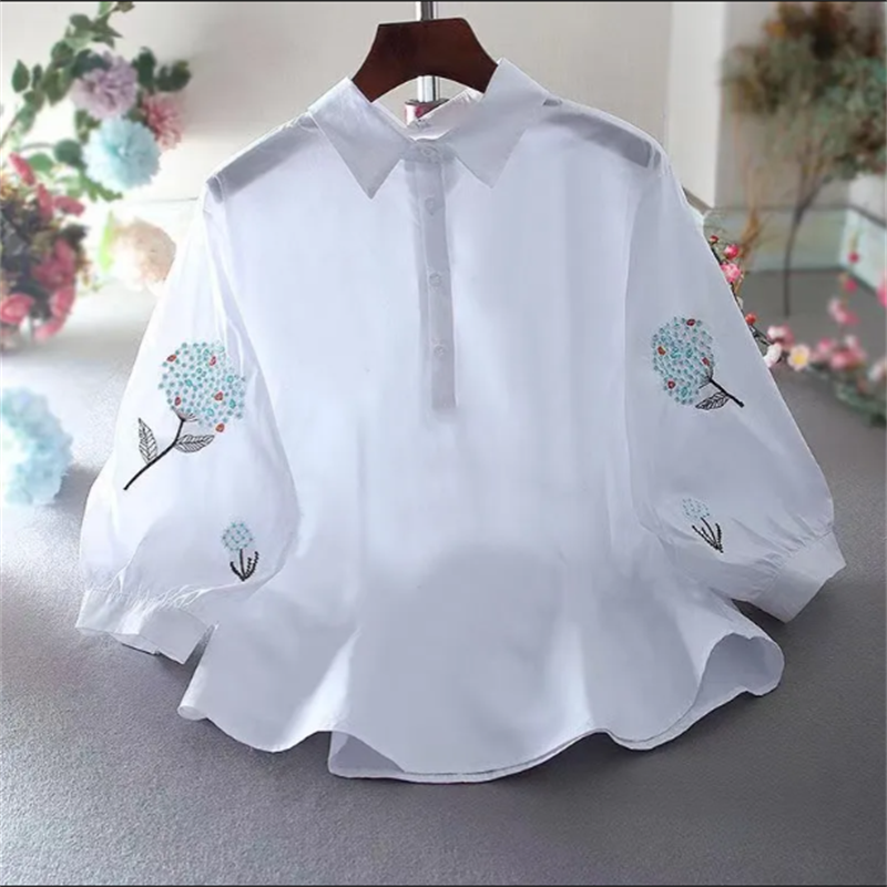 Embroidered Blouses Women's Sh - Embroidery Artist avis et prix