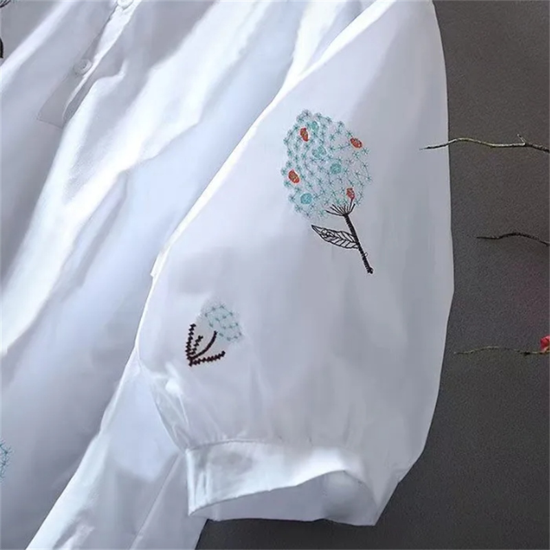 Embroidered Blouses Women's Sh - Embroidery Artist avis et prix