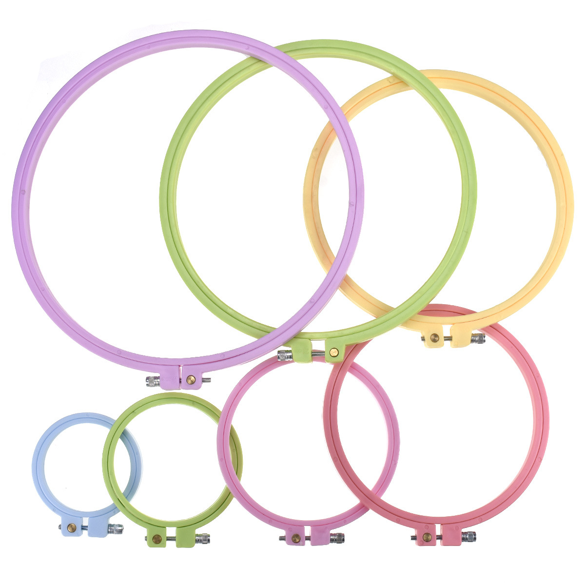 1/7pcs 7-25cm Plastic Embroide - Embroidery Service avis et prix