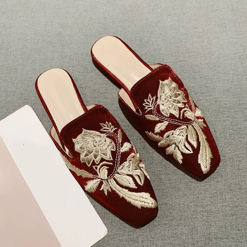 2026 New Womens Shoe Retro Emb - Embroidery Design Free avis et prix