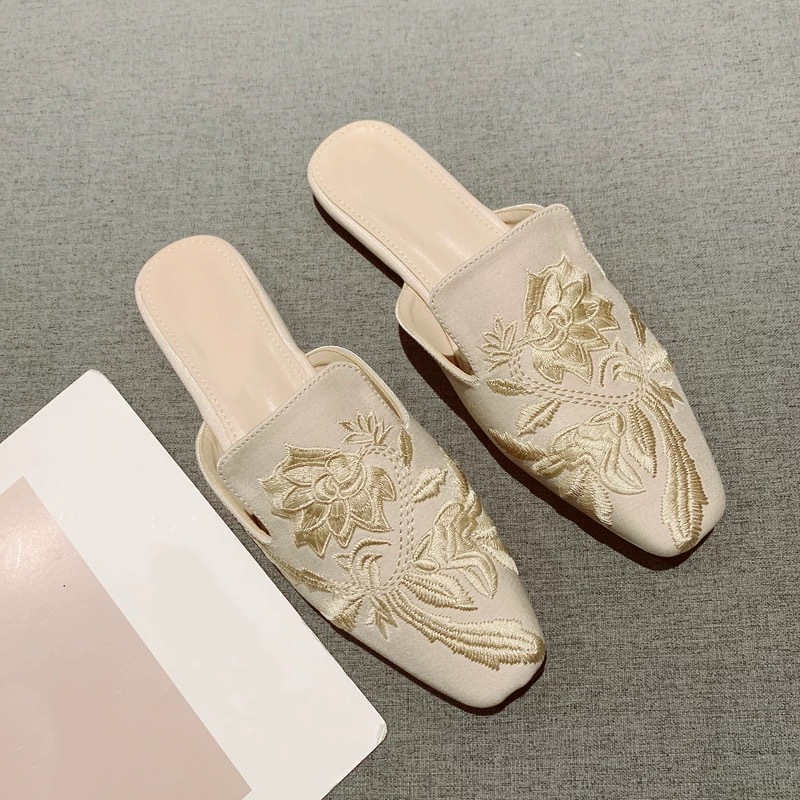 2026 New Womens Shoe Retro Emb - Embroidery Design Free avis et prix