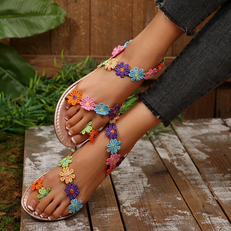 Bohemian Embroidery Flower Des - Embroidery Flower avis et prix