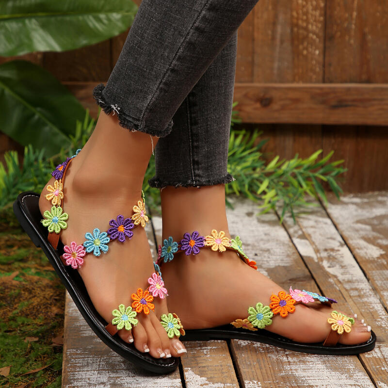 Bohemian Embroidery Flower Des - Embroidery Flower avis et prix
