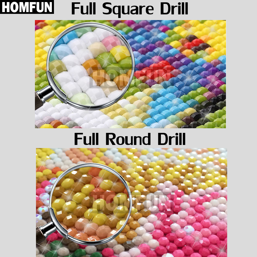 HOMFUN Art 5D Diy Diamond Pain - Embroidery Lady Bug avis et prix