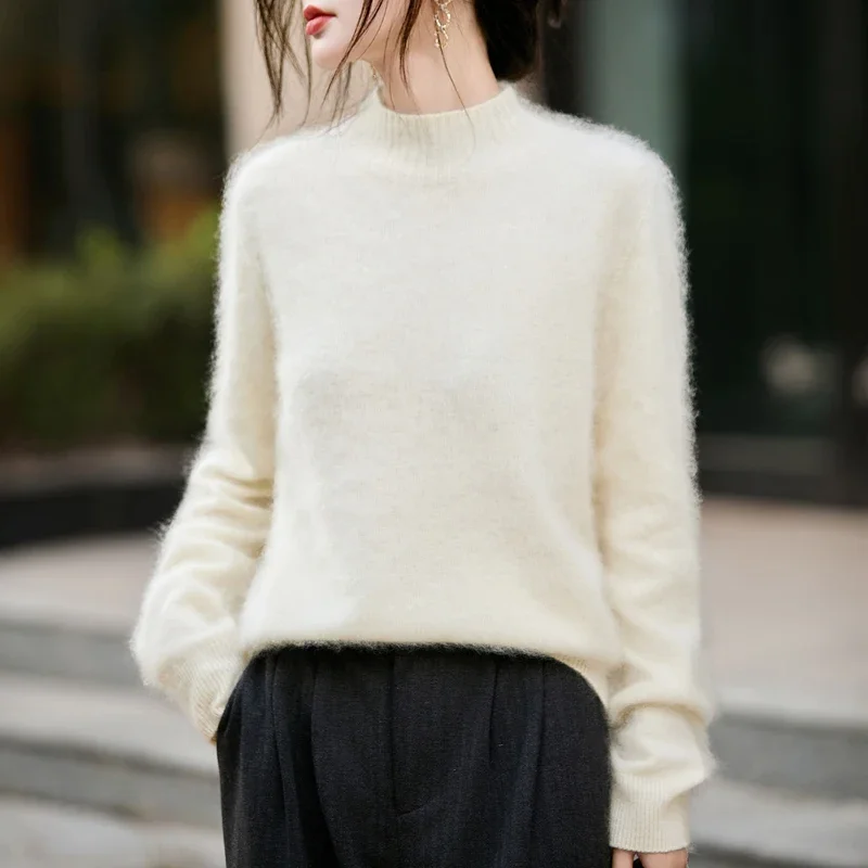 100% Wool Women's Fluffy High  - Embroidery Fashion avis et prix