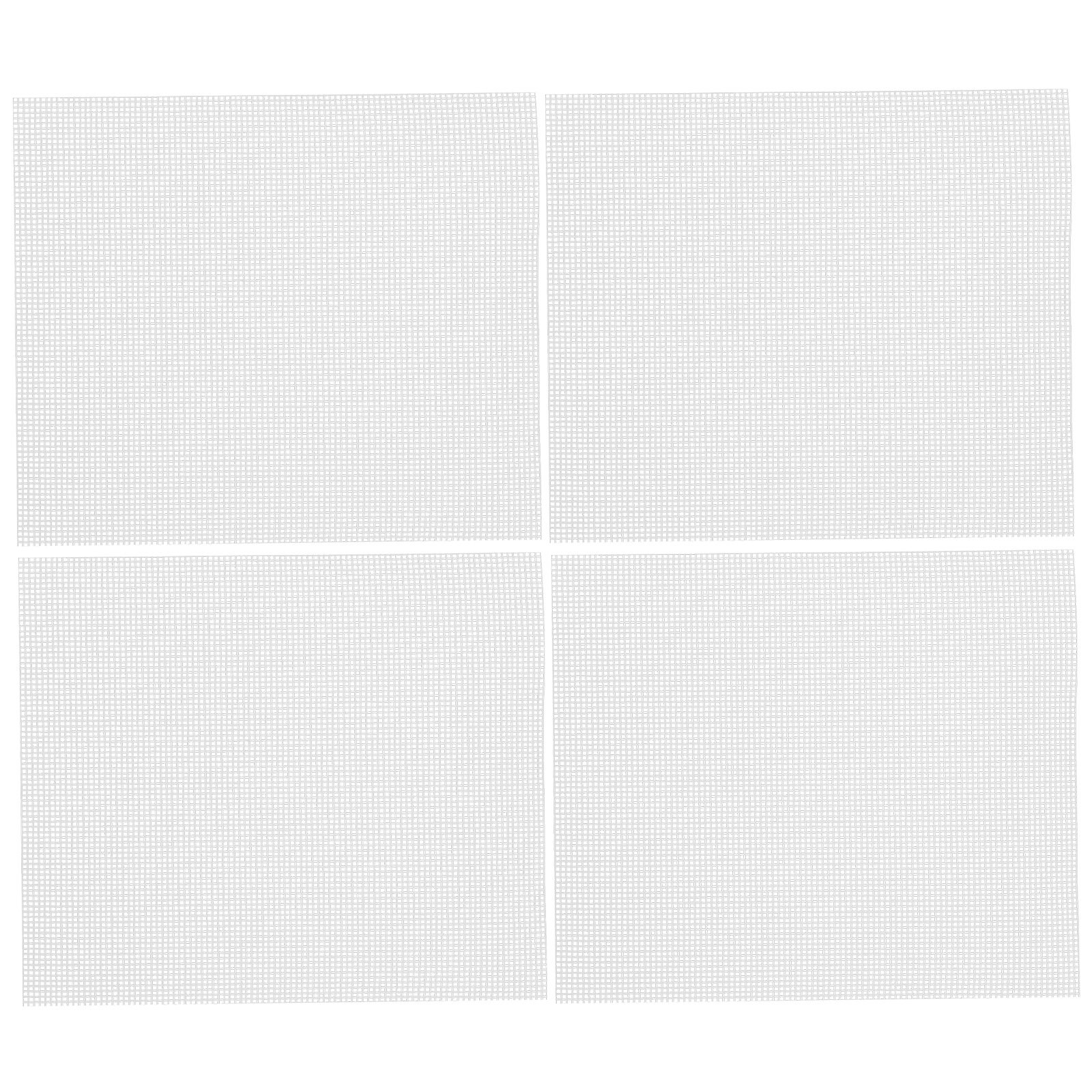 4Pcs Plastic Canvas Mesh Sheet - Embroidery Sheet avis et prix