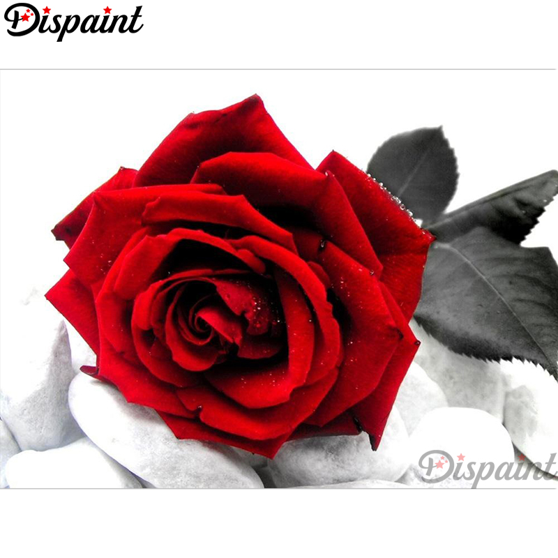 Dispaint Full Square/Round Dri - Embroidery Rose Stitch avis et prix