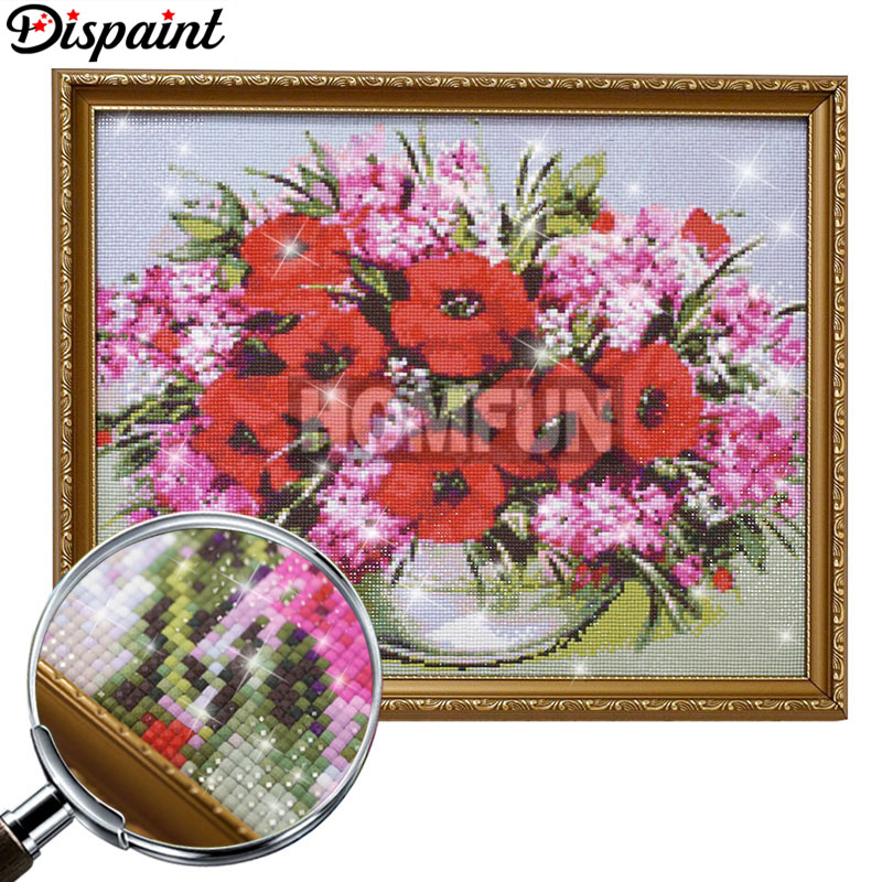 Dispaint Full Square/Round Dri - Embroidery Rose Stitch avis et prix