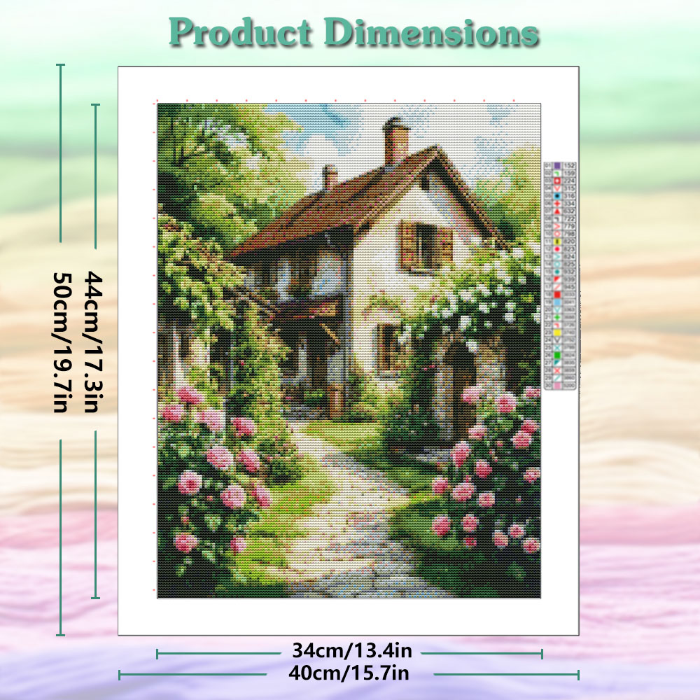 New Arrival Cross Stitch Fabri - Embroidery Rose Stitch avis et prix