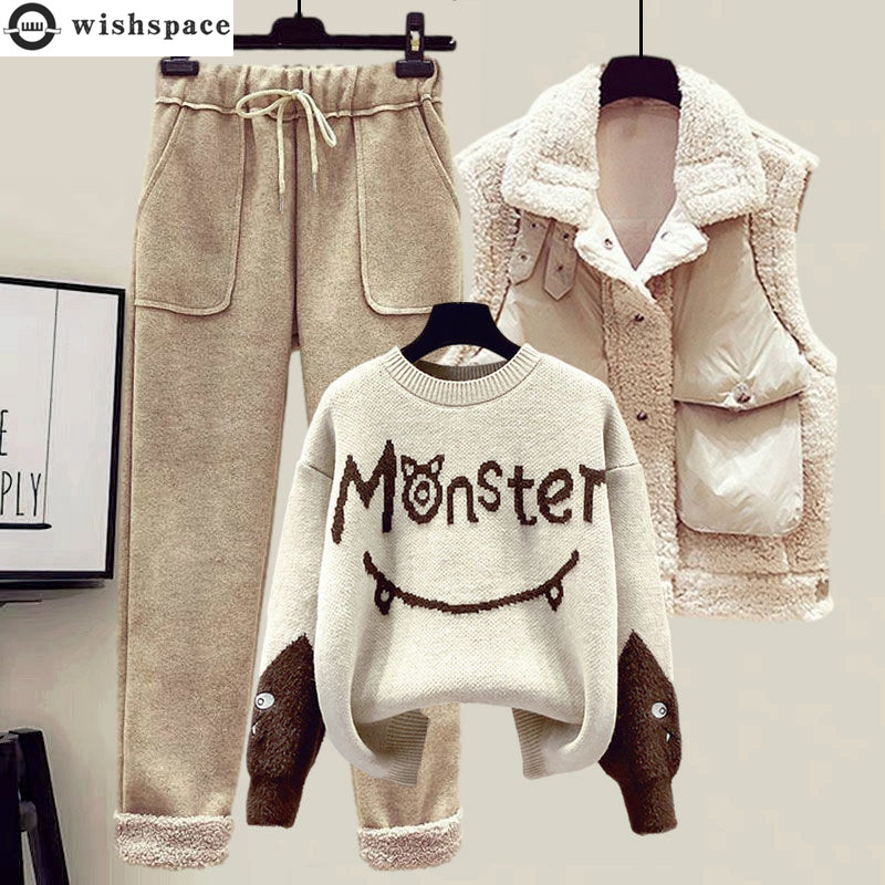 2024 Winter New Cashmere Vest  - Embroidery Vest avis et prix