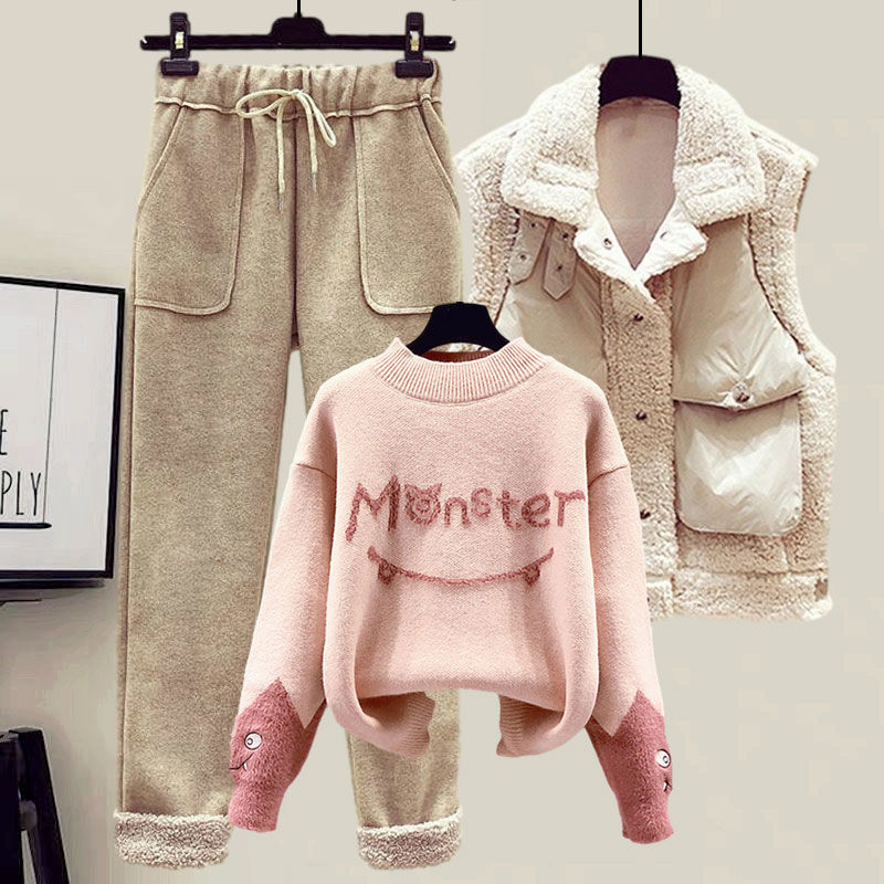 2024 Winter New Cashmere Vest  - Embroidery Vest avis et prix