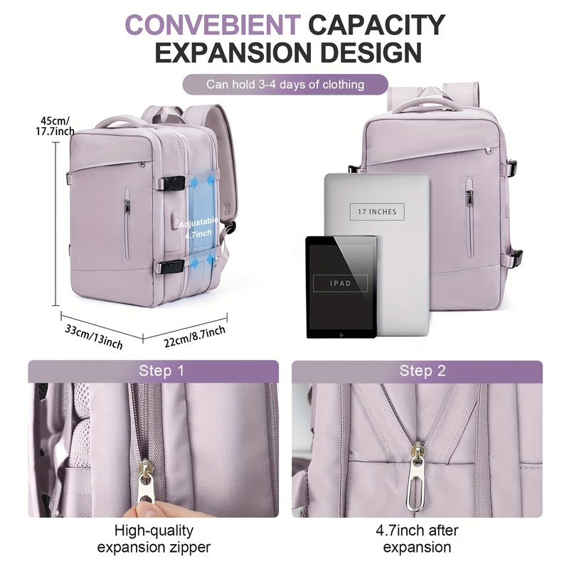 Hiking Backpack Large Capacity - Embroidery Fashion avis et prix
