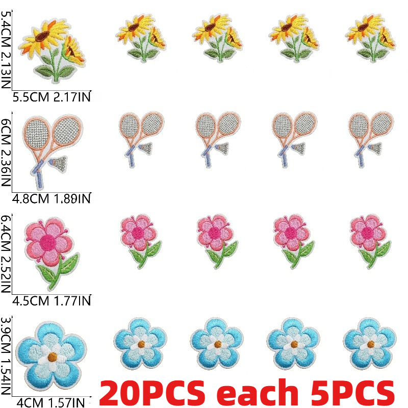 10/20PCS Bulk Spring Theme Emb - Embroidery Lady Bug avis et prix